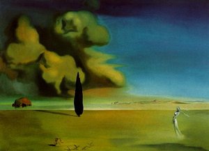 Apparition Of My Cousin Carolinetta On The Beach At Rosas, 1934 — Salvador Dalí