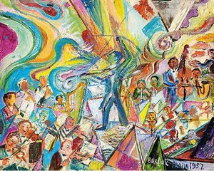 Orchestra — David Davidovich Burliuk, Futurism