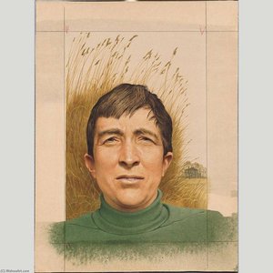 John Updike — Robert Vickrey