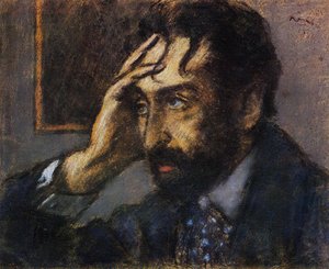 Portrait Of József Vago — József Rippl-rónai