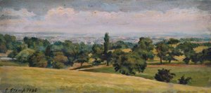 Near Kenwood, Looking over London