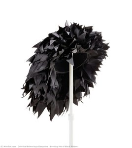 Evening Hat Of Black Ribbon — Cristóbal Balenciaga Eizaguirre, Surrealism