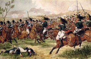 The 20th Light Dragoons At The Battle Of Vimeiro — Richard Simkin