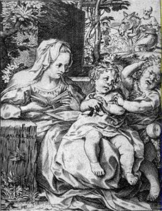 Madonna Of The Swallow — Annibale Carracci