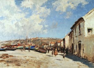 Nazare, Portugal — Edward Seago