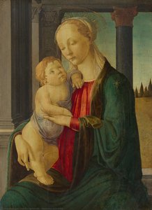 Madonna And Child — Sandro Botticelli, Early Renaissance