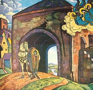 St. Mercurius Of Smolensk — Nicholas Roerich, Symbolism