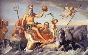 The Return Of Neptune - Oil On Canvas - — John Singleton Copley