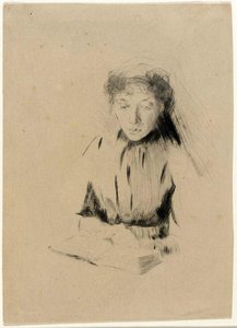 The Little Portrait (young Woman) — Julian Alden Weir
