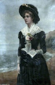 A Stroll By The Shore — William Oliver