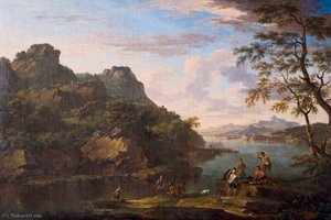 Classical Landscape with Figures