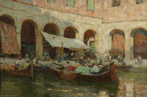 The Rialto Market, Venice