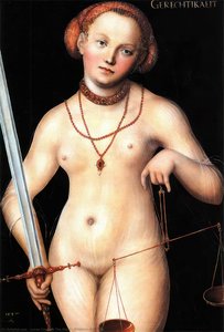 Allegory Of Justice — Lucas Cranach The Elder, Northern Renaissance