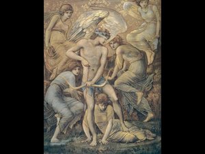 Hunting Fields — Edward Coley Burne-jones