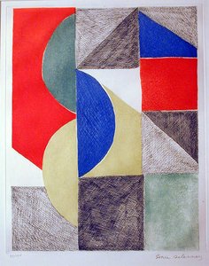 Abstract Composition — Sonia Delaunay (sarah Ilinitchna Stern)