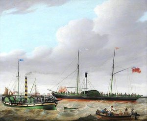 The 'lion' And 'calder' Off Goole — William Griffin