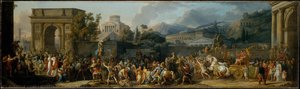 The Triumph Of Aemilius Paulus — Antoine Charles Horace Vernet Aka Carle Vernet