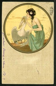 Fables — Raphael Kirchner, Art Nouveau