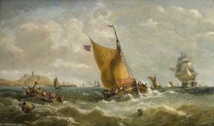 Off Scarborough — John Callow