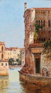 Venice, Palazzo Contarini — Antonietta Brandeis