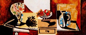 Naturaleza Muerta Sobre Una Cómoda — Pablo Picasso