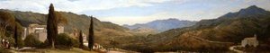 A Panoramic View near Rome