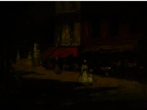 Paris Café, Montparnasse — Robert Henri