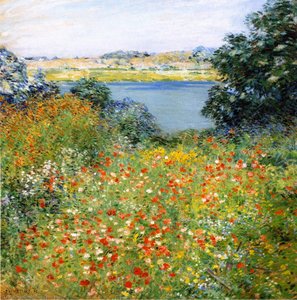 The Poppy Garden — Willard Leroy Metcalf