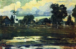By Evening — Isaak Ilyich Levitan