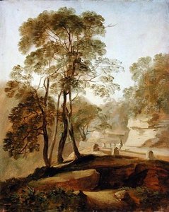 Landscape Near Tivoli — Thomas Barker