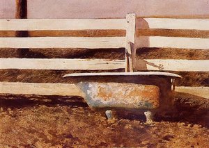Horse Tub — Jamie Wyeth