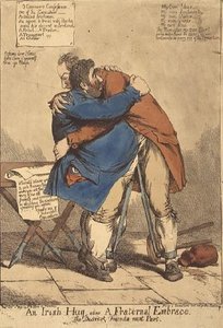 An Irish Hug Alias A Fraternal Embrace — James Arthur O Connor