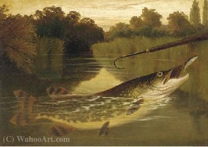 A Pike Coming To The Gaff — A. Roland Knight