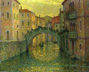 Morning, Sunshine, Venice — Henri Le Sidaner, Impressionism