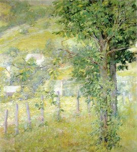 Hillside In Summer — Robert Lewis Reid