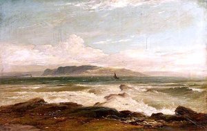 The Little Cumbrae From Corrie, Arran — James M Robert Greenlees