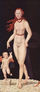 Venus And Cupid — Lucas Cranach The Elder, Northern Renaissance