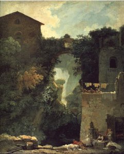 The Grand Cascade At Tivoli — Jean-honoré Fragonard