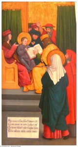 Twelve-year-old Jesus In The Temple — Bernhard Strigel