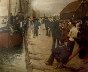 A Mission To Seamen — Henry Herbert La Thangue