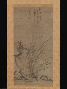 Orchids, Bamboo, Briars, And Rocks — Tesshū Tokusai