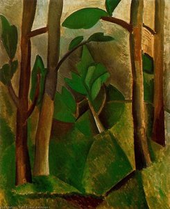 Landscape 1 — Pablo Picasso, Cubist Landscape