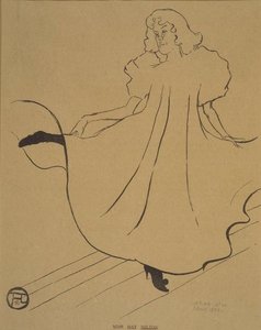Miss May Milton, From Le Rire — Henri De Toulouse-lautrec
