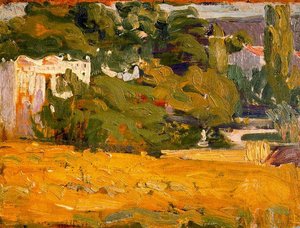 Landscape 3 — José Mongrell Torrent, Impressionism