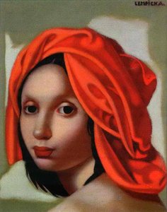 The Orange Turban — Tamara De Lempicka