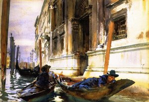 Gondolier's Siesta — John Singer Sargent