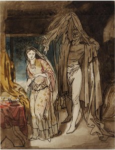 Study For The Veiled Prophet Of Khorassan 2 — Daniel Maclise