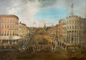 View of State Street, Albany
