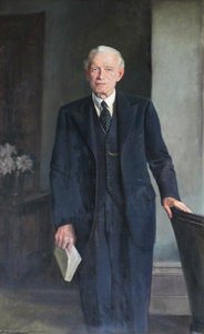 Major Thomas Clayton Toler, Chairman Of Cheshire County Council (1935–1940) — John Archibald Alexander Berrie