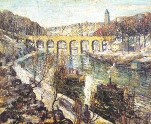 The Bridge — Ernest Lawson